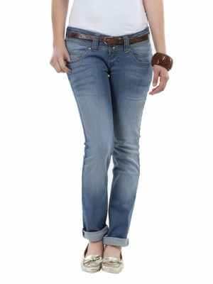 PEPE JEANS FOR WOMEN pepe jeans women blue pixie slim fit jeans OVDLWXX