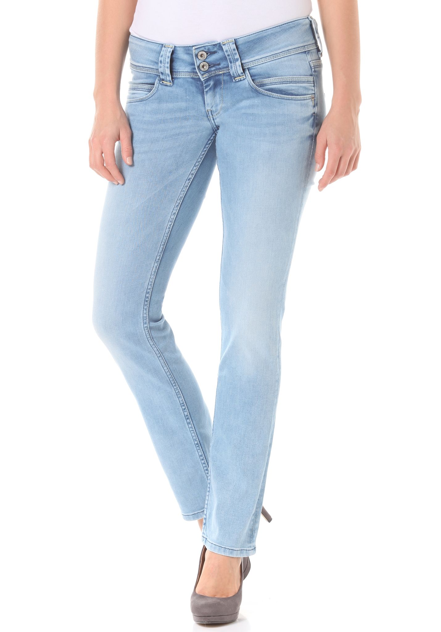 Pepe Jeans Venus pepe jeans venus - denim jeans for women - blue - planet sports ORAVGEA