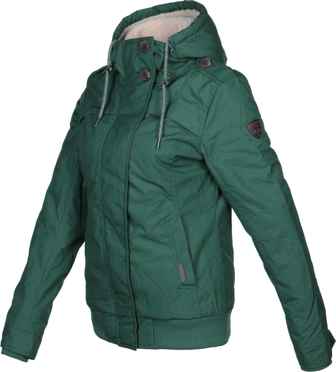 Ragwear Winter Jackets ... ragwear ewok winter jacket high-closing collar women green basic autumn  winter kj1415006 dpjmbzc ... FGTETBH