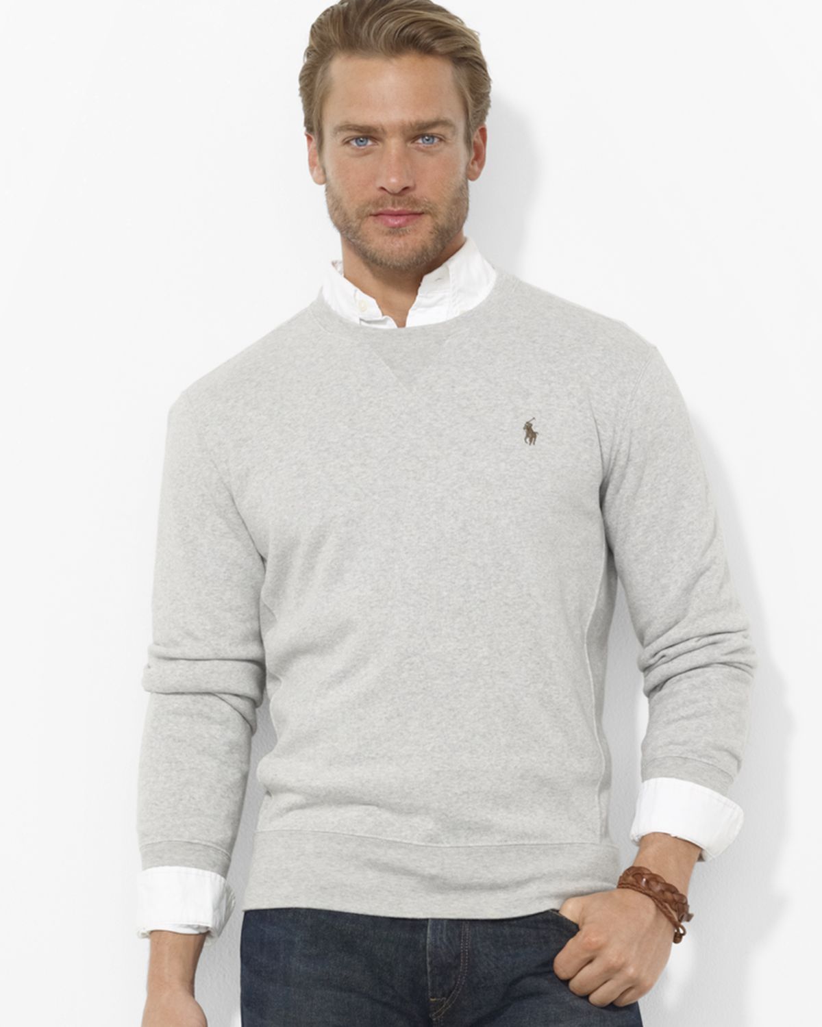 Ralph Lauren sweaters represent sporty elegance