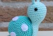 snail crochet pattern how to crochet a snail - free pattern SWIKATC