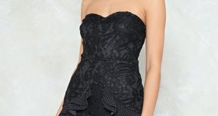 Strapless dresses your party trick lace strapless dress WQERFBL