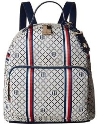 TOMMY HILFIGER BAGS tommy hilfiger - julia dome backpack (navy/multi) backpack bags GIPCVXH