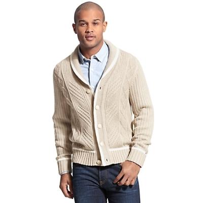 Tommy Hilfiger cardigans ... tommy hilfiger cable shawl neck cardigan GUTKTKD