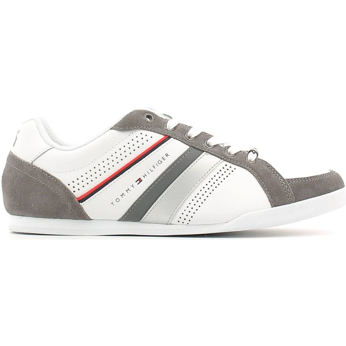 TOMMY HILFIGER SNEAKERS FOR MEN men trainers tommy hilfiger fm56821104 sneakers man bianco,tommy hilfiger  sale,tommy hilfiger on sale,coupon codes VIEPWLG