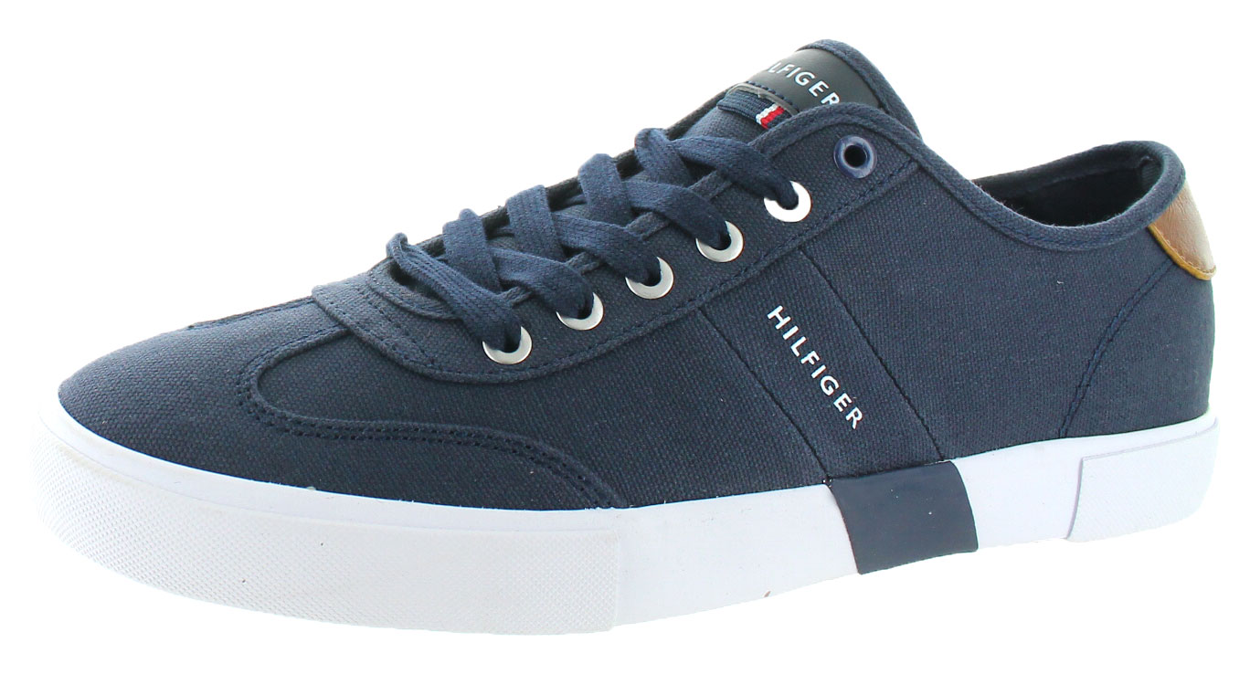 TOMMY HILFIGER SNEAKERS FOR MEN tommy-hilfiger-pandora-men-039-s-canvas-fashion- KFNCFTI