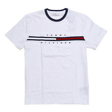 TOMMY HILFIGER T-SHIRTS item 2 tommy hilfiger mens crew neck t-shirt short sleeve graphic tee flag  logo new PSWBUFP