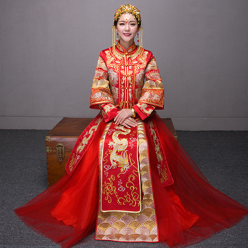 Traditional fashion get quotations · life events 2016 rookie wo summer traditional chinese dress  wedding dress wedding ZDNSIQT