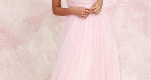 Tulle Dresses sunday kind of love blush pink tulle gown BPBQWCZ