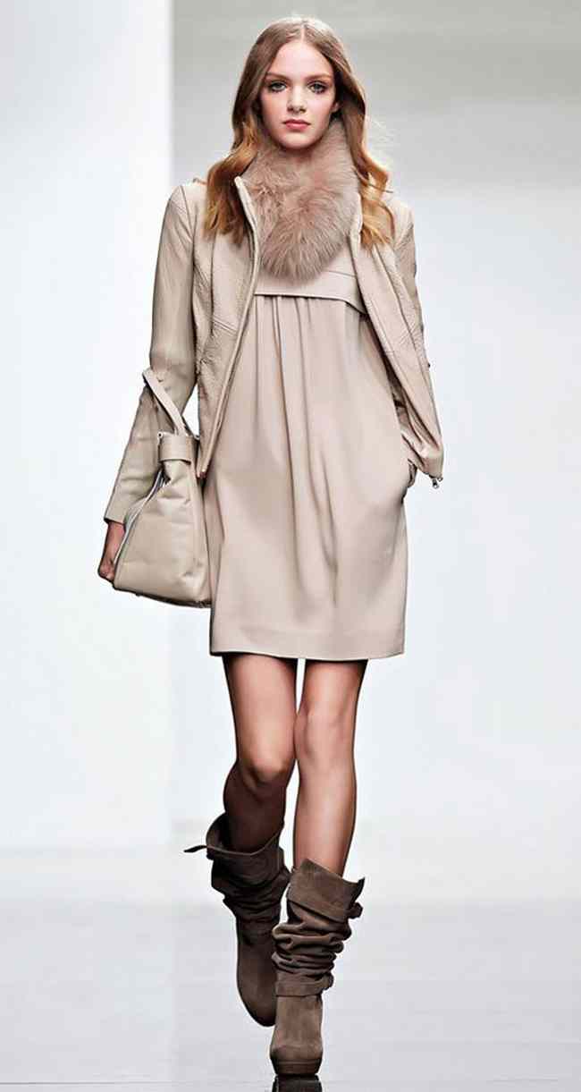 Twinset Fashion fashion mini dress with boot and handbags twin set simona barbieri MLUWCTU