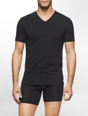 V-Neck Shirts modern cotton stretch 2 pack v-neck t-shirt BBPGYHG