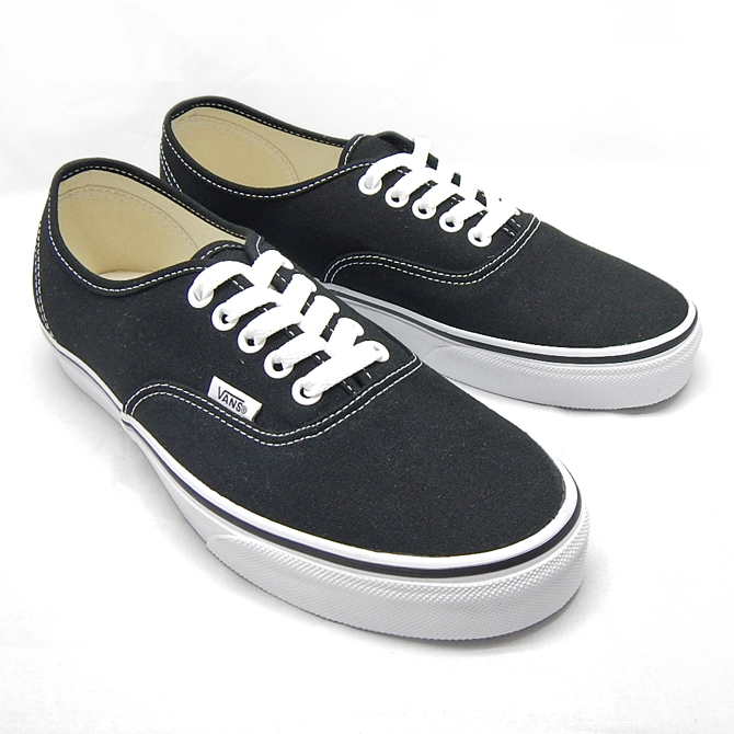 VANS Sneaker vans vans mens womens sneaker classics authentic black vn-0ee3blk adidas  skateboard shoes black FXTJJDV