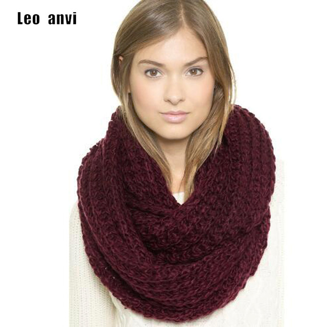 Winter scarves for women leo anvi crochet scarf infinity thick winter scarves women fashion keep  warm colorful EHDVDVA