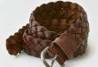 Womens Leather Belts ae braided belt NUREDKG