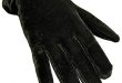 Women’s Gloves black velvet wrist length womens gloves NZDGCPX