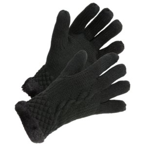 Women’s Gloves natural reflections cable knit gloves TZWCKNM