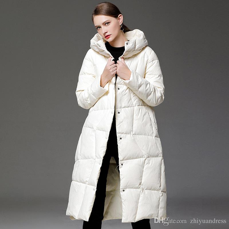 women’s winter down coats 2018 2018 white long thick womens down jackets down parkas women winter  coats QIGBHNP