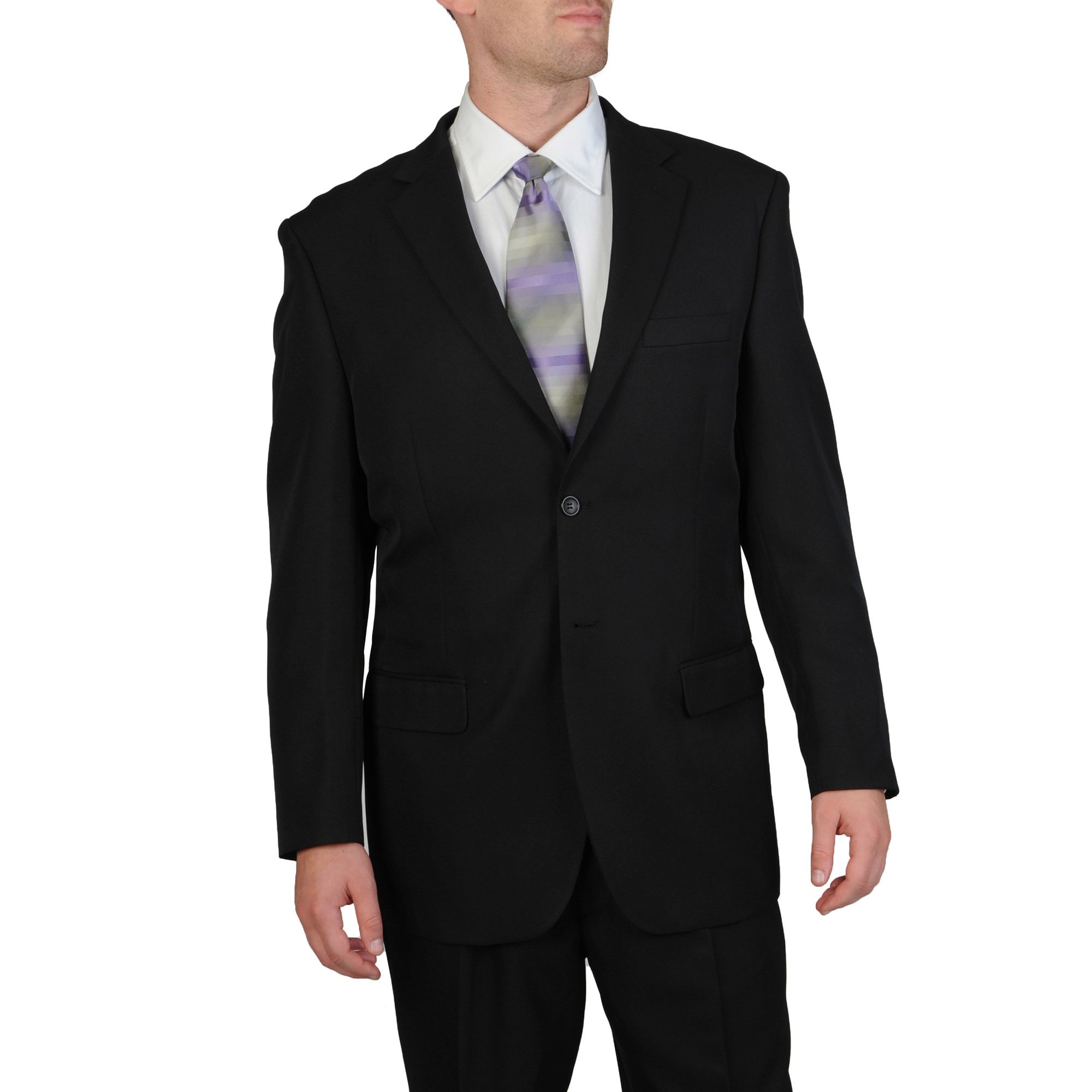 Shop Bolzano Uomo Collezione Men's Classic 2-button Suit - Free Shipping  Today - Overstock.com - 7472183