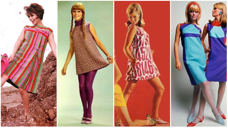 60s Style Shift Dresses