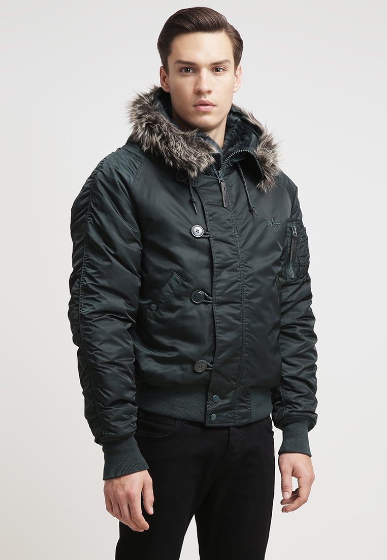 Alpha Industries Winter jacket - dark petrol Men Clothing Jackets