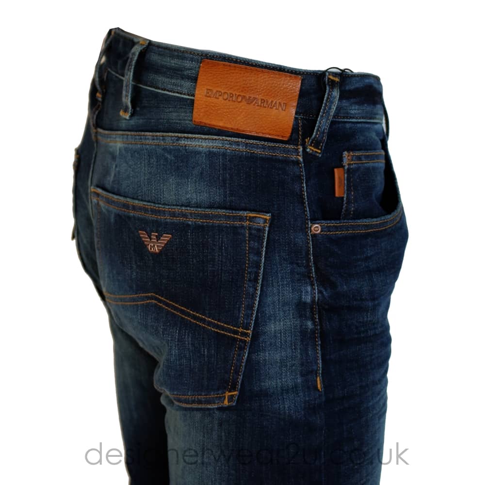 Emporio Armani Jeans with Vintage Dark Wash