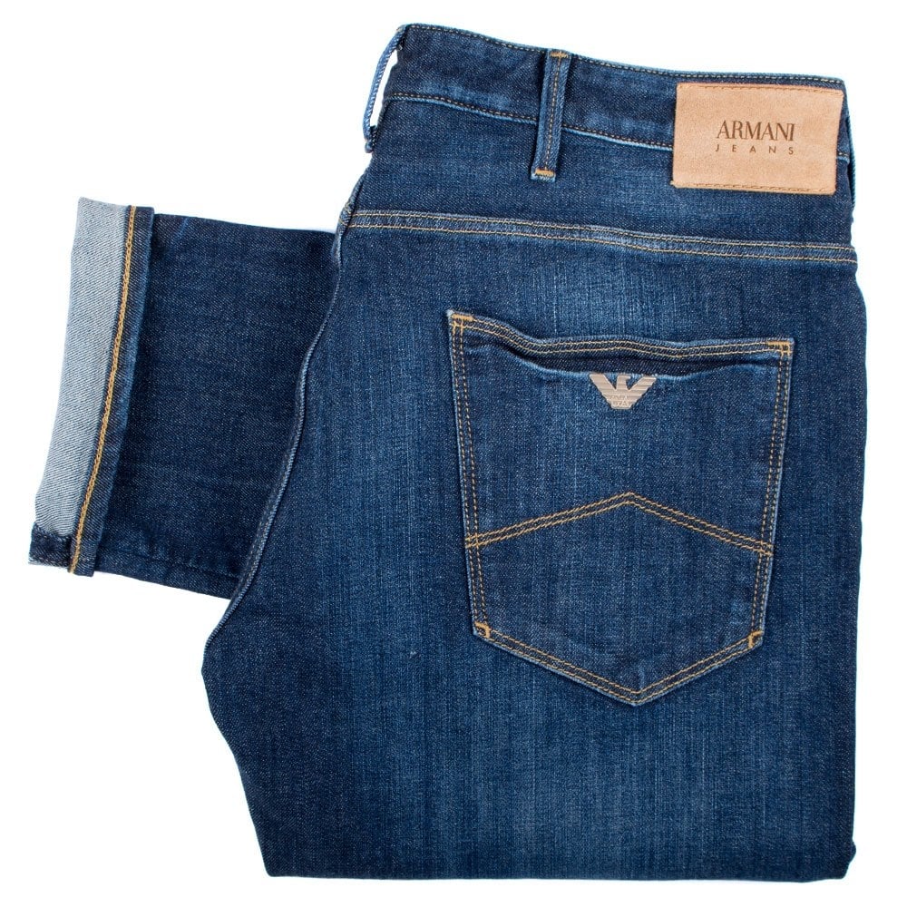 J06 Slim Fit Jeans in Midwash 1Z