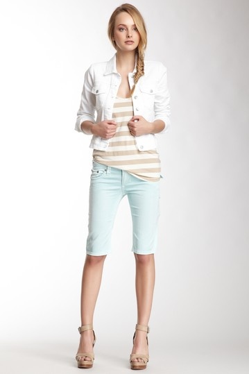 LOVING BERMUDA SHORTS! Easy to dress up and dress down! Cherock Bermuda  Short by Stitch's on #Spring #Fashion | Fashion | Pinterest | Bermuda  Shorts, ...