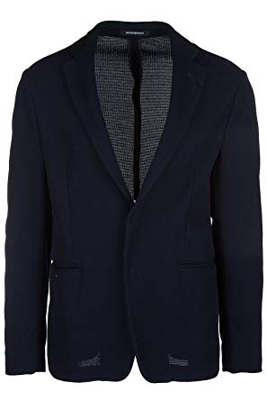 Emporio Armani Men's Jacket Blazer blu US Size 50 (US 40
