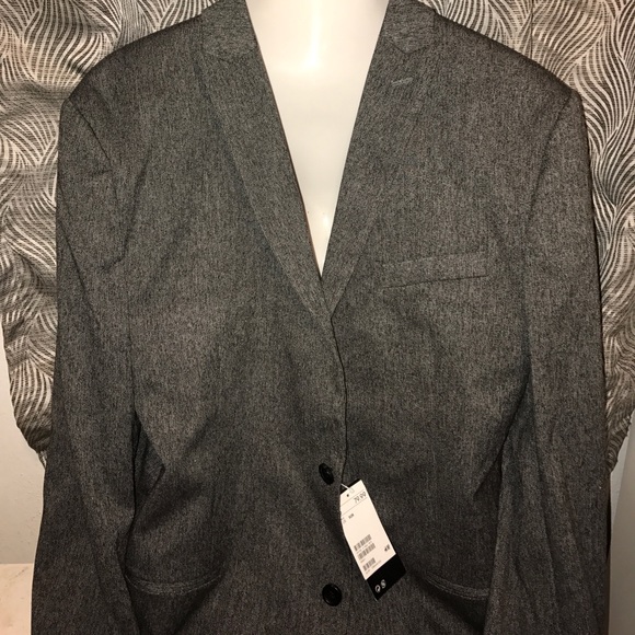 H&M Suits & Blazers | Mens Hm Gray Blazer Coat Size 50 New With Tags
