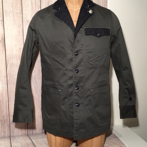 G-Star Jackets & Coats | Gstar Raw Cl Deck Blazer Bullit Size 50 Cor