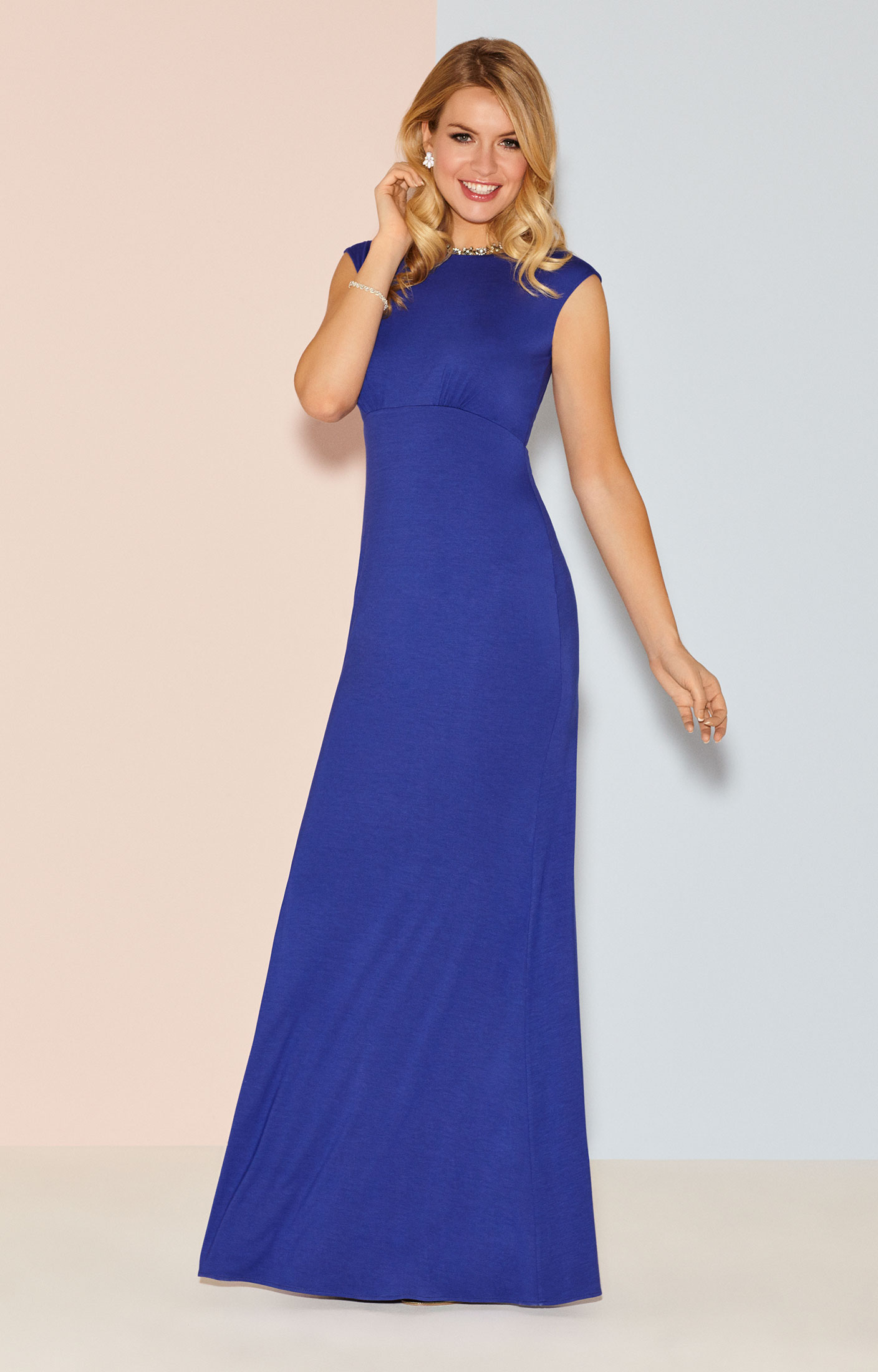 ... Pippa Evening Gown Long Royal Blue by Alie Street