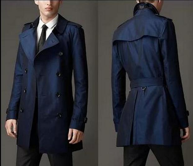 Blue men’s coats – Stylish and elegant through the cold season