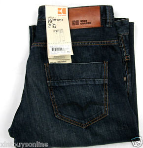 Image is loading Hugo-Boss-Jeans-Orange-49-Downtown-Comfort-Fit-