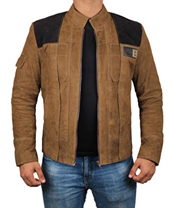 Brown Suede Jackets for Men - Genuine Leather Mens Jacket | XS