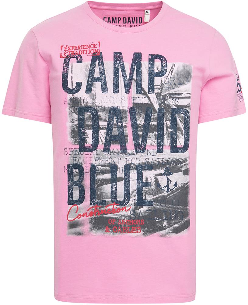 Camp David t-shirts in fashionable colors and prints