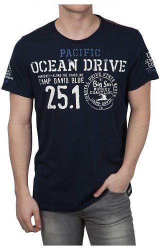 Camp David Camp David ® T-Shirt Pacific Ocean Drive