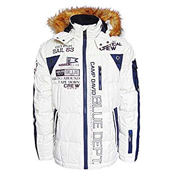 Camp David Cape Horn II Limited Winter Down Jacket - White - XX-Large