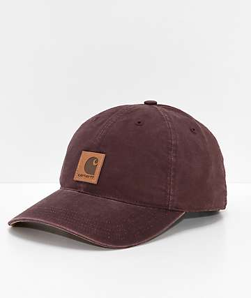 Carhartt Odessa Deep Wine Strapback Hat