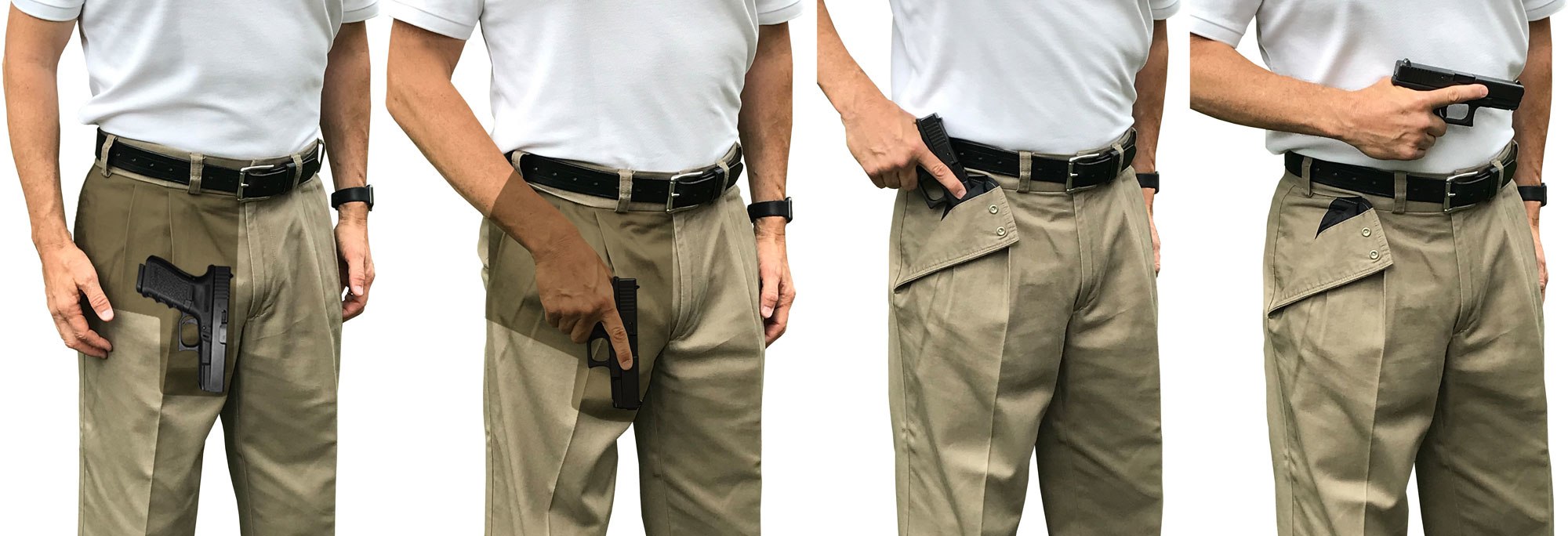 Concealed Carry Holsters and Concealed Carry Pants: Comfortable Deep Fast