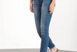 Esprit Esprit Skinny Jeans Medium Rise - Medium Blue Washed