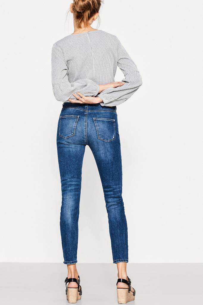 Esprit Esprit Skinny Jeans High Rise - Medium Blue Washed