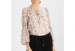edc by Esprit Women FRILLY BLOUSE - Blouse - nude ED121E0BF