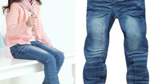 2016 Spring Children Jeans Girls Sewing Thread Design Jeans Stretch Denim  Long Pants Kids Clothes Girls Cuffed Jeans Super Skinny Jeans For Kids From  ...