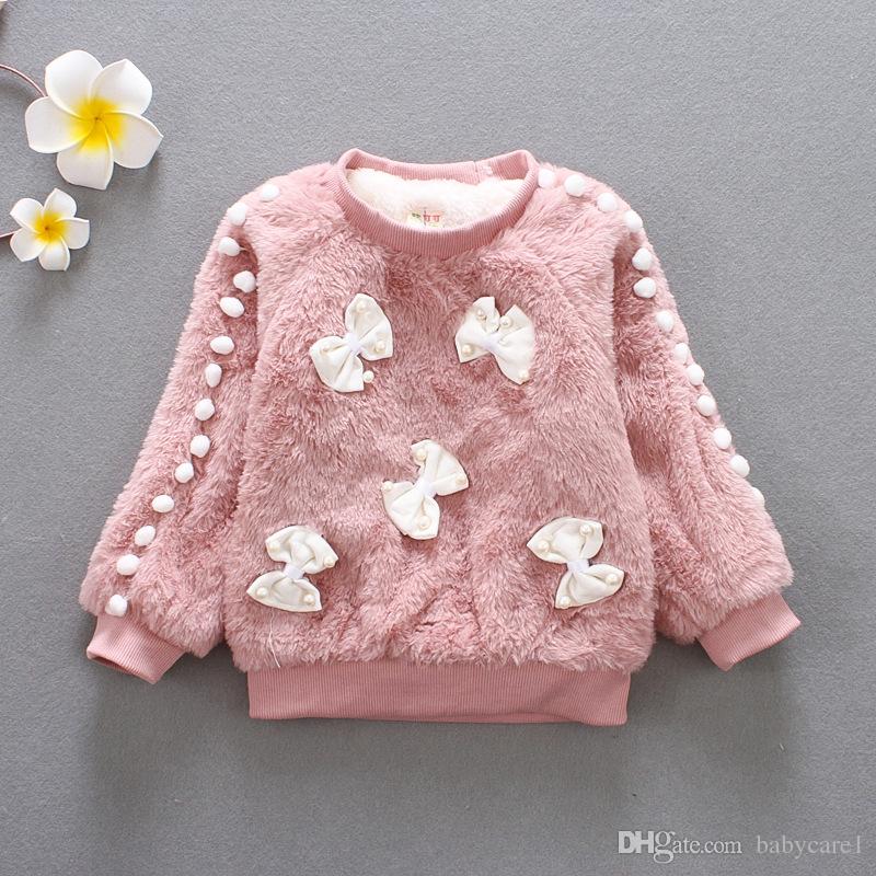 Girls Winter Sweater Girl Long Sleeve Clothes Kids Winter Sweater For Girls  Children Fashion Bow Sweater Coat. Knitting Patterns For Kids Sweaters  Knitting ...