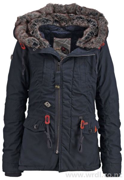 Buy khujo Women's FRAN Winter jacket navy at Wrdl.co.nz | Jackets