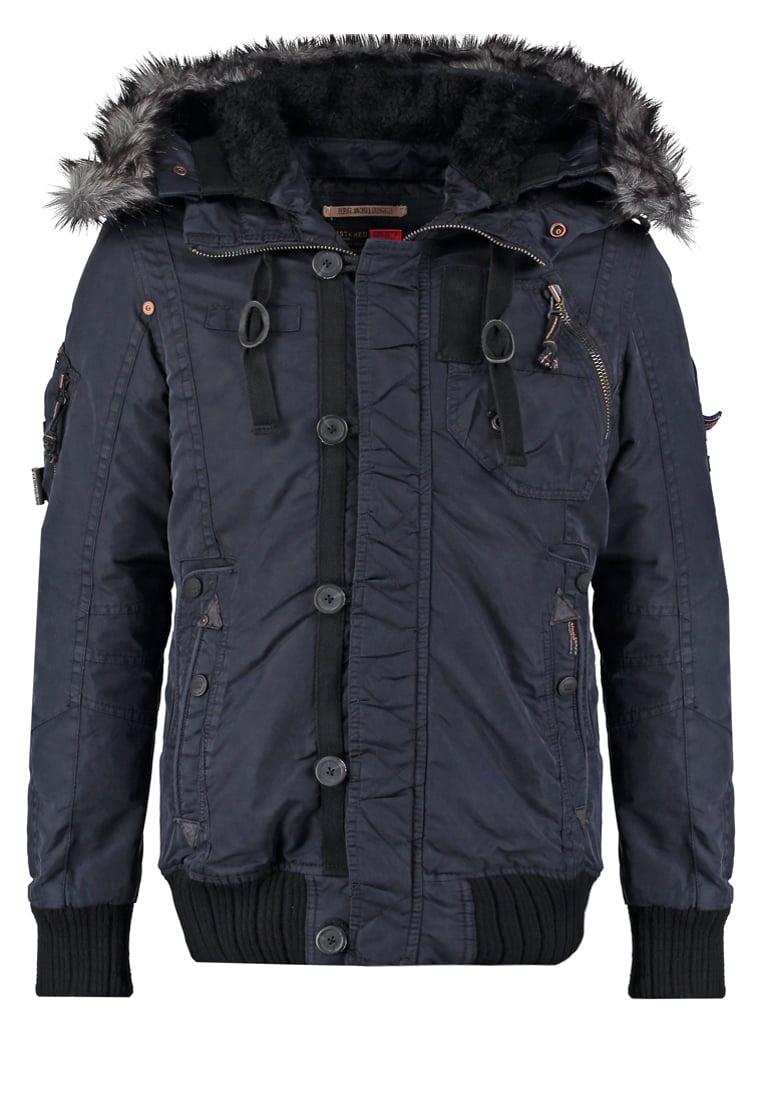 khujo GREGOR - Winter jacket - navy Men Jackets,khujo parka,delicate colors