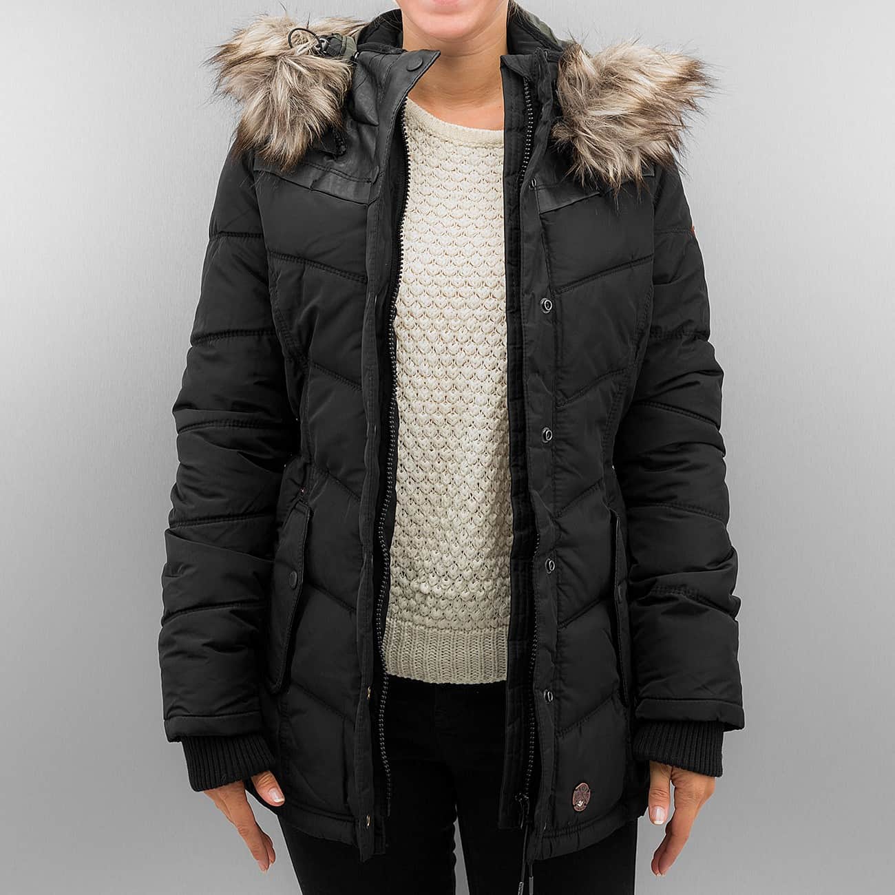 Khujo Jacket / Winter Winsen In Black Women,khujo jacket review,SAVE OFF,