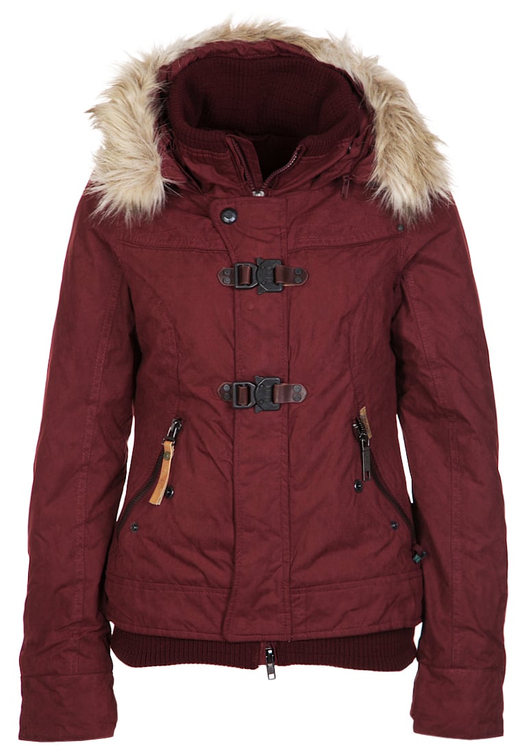 khujo ASHLEY - Winter jacket wine red Women Jackets,khujo parka chantal xxl, khujo