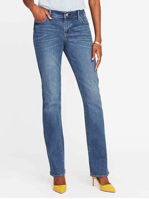 Mid-Rise Original Boot-Cut Jeans for Women