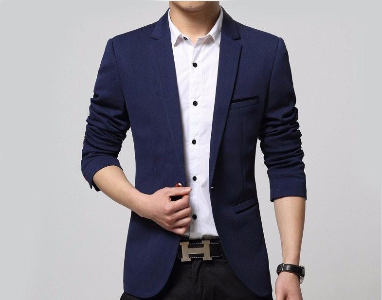Luxury Men's Dress Suits Men Business Suit Tuxedos Mens Blazer Jacket With  Patches On The Sleeves